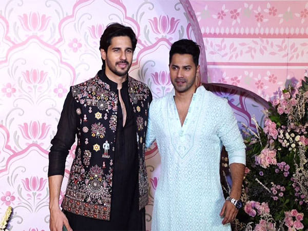 'Student of the Year' Reunion: Sidharth Malhotra, Varun Dhawan pose at Ramesh Turani's Diwali bash