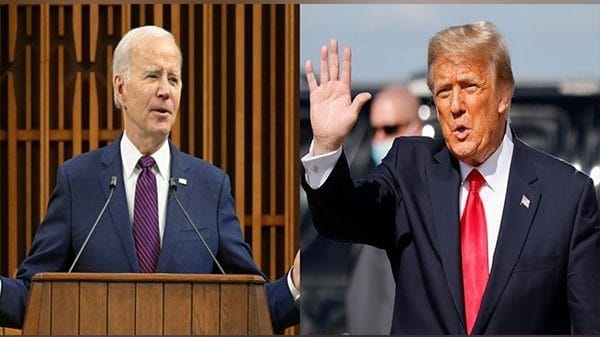 US President Joe Biden and Donald Trump | Image Credit: Reuters