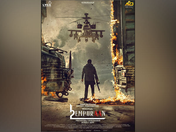 Prithviraj Sukumaran unveils 'L2E: Empuraan' first poster