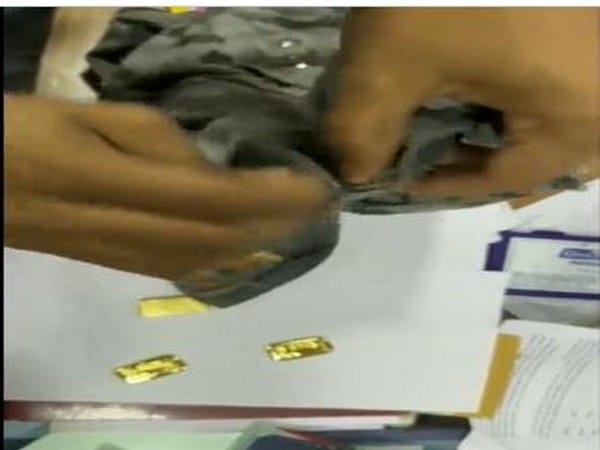 Tamil Nadu: Customs at Trichy Airport seize gold worth over Rs 1 crores from two passengers 