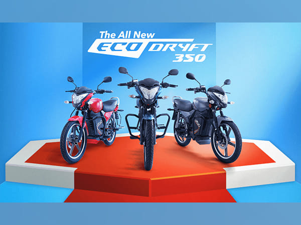 PURE EV Launches ecoDryft 350: Electric Motorcycle Packed with 171 KM Range & Performance