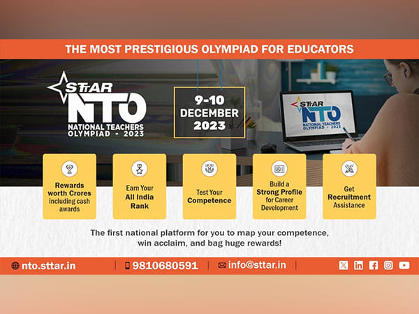 Saamarthya Teachers Training Academy of Research (STTAR) Announces National Teachers' Olympiad To Acknowledge And Elevate Teaching Excellence