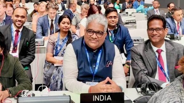 Union Environment Minister Bhupender Yadav (Source: Twitter/ @byadavbjp)