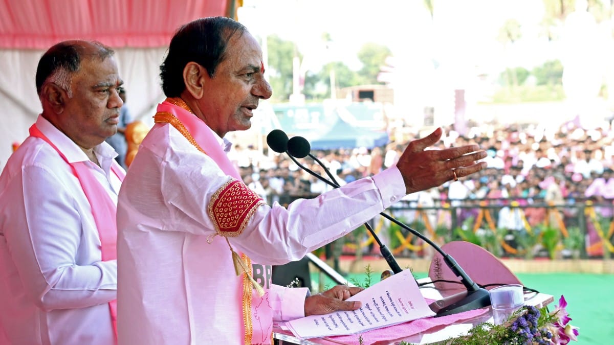 File photo of BRS chief K Chandrashekar Rao (KCR) | ANI