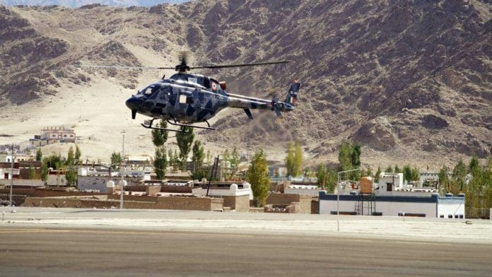 File photo of Light Utility Helicopter (LUH) developed by HAL | ANI