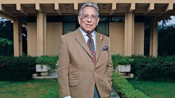 Chairman Emeritus of The Oberoi Group Prithvi Raj Singh Oberoi | Image via X/@anandmahindra
