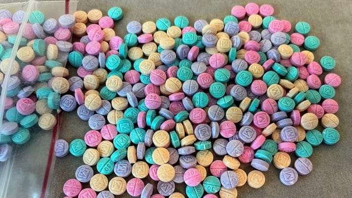 Representational image of Rainbow fentanyl seized by US DEA | Commons