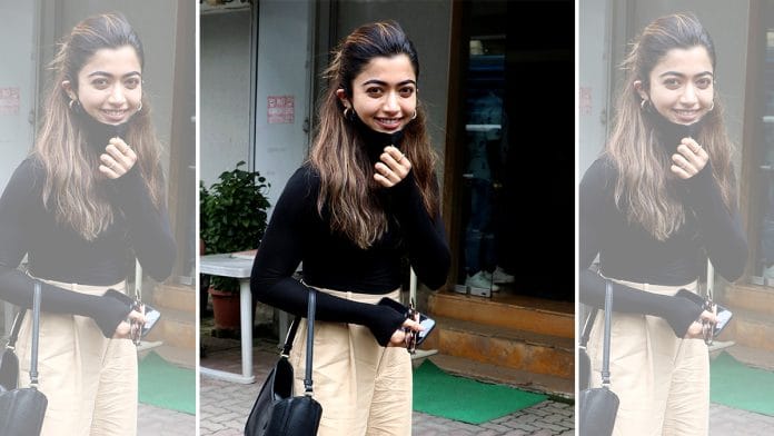 File photo of actor Rashmika Mandanna | ANI