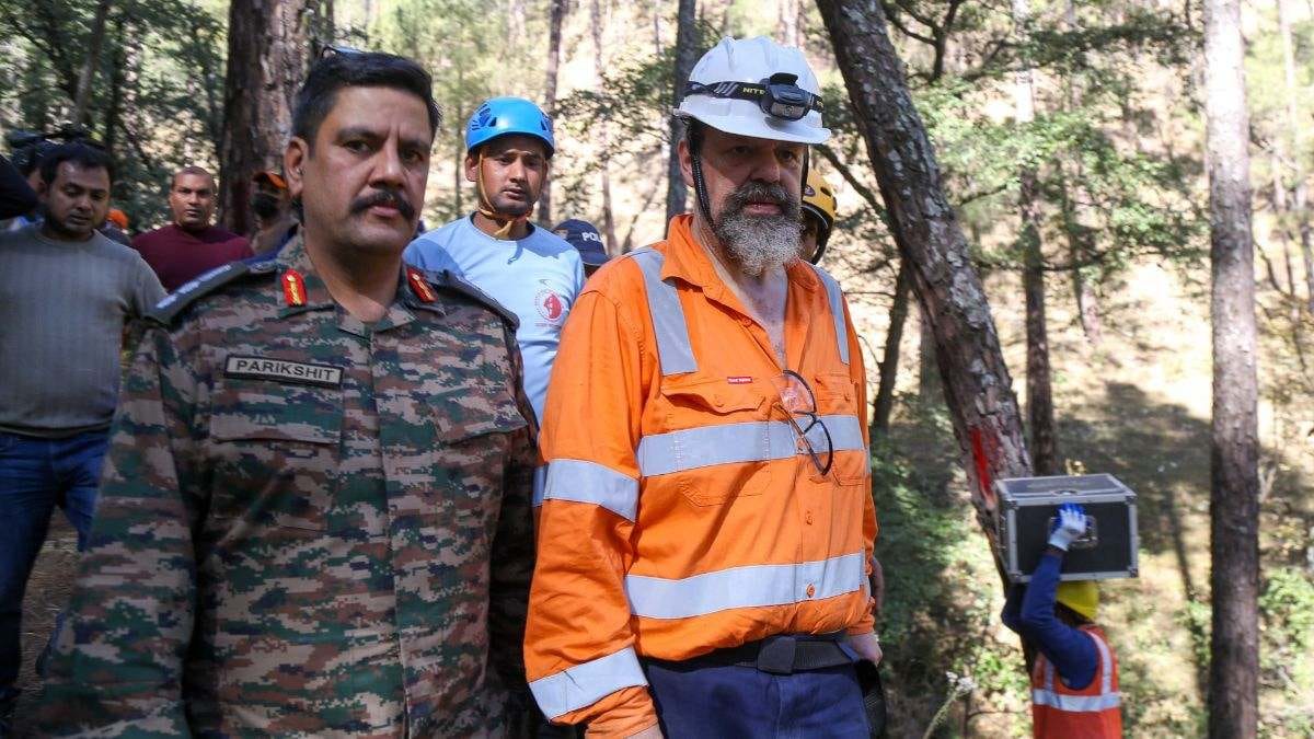 Professor Arnold Dix, President of the International Tunneling and Underground Space Association | Photo Suraj Singh Bisht