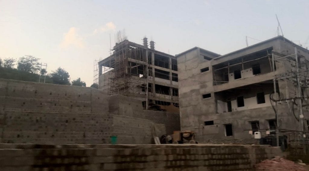 Nagaland medical college campus 