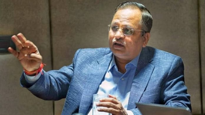 File photo of Satyendar Jain | ANI