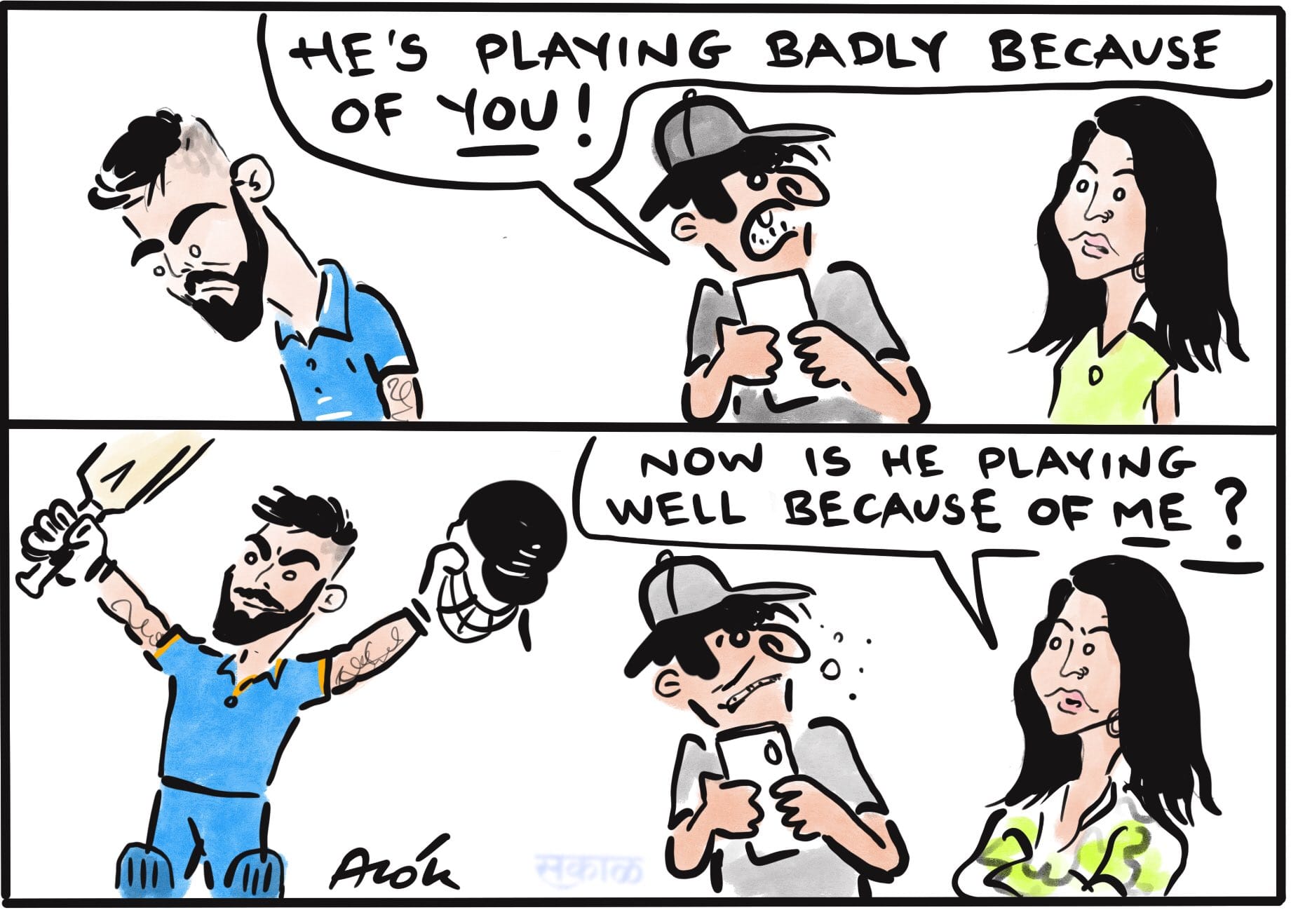 Cartoonist Alok | X (formerly Twitter) /@caricatured