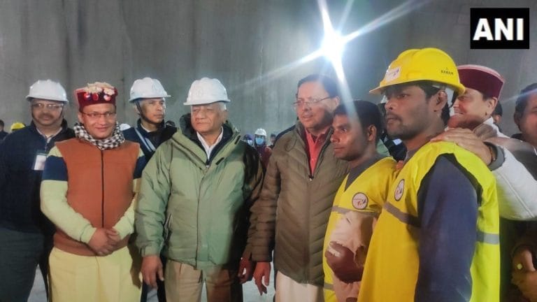 All 41 workers trapped in Uttarkashi tunnel rescued after 17 days, gruelling op draws to a close