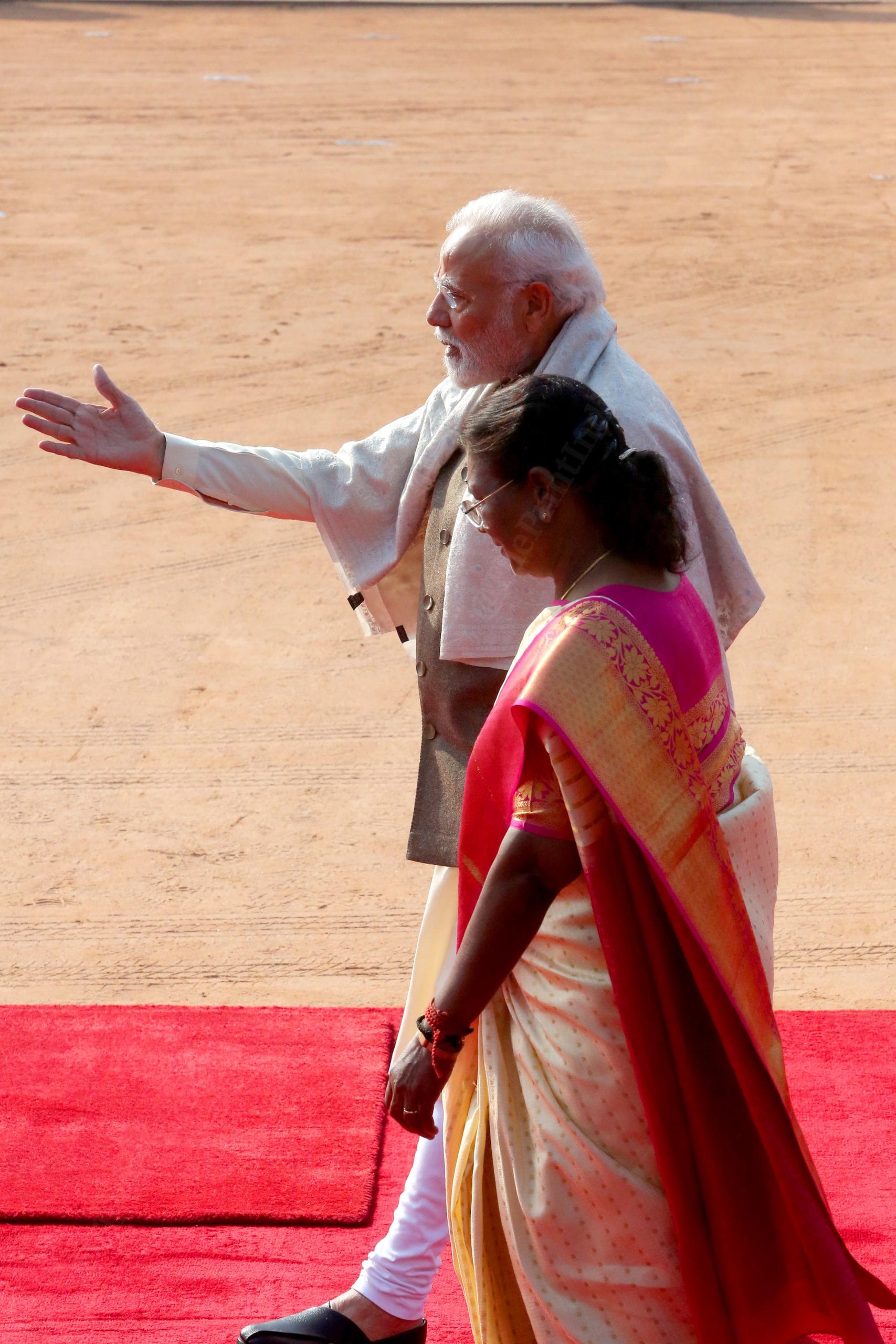 President Murmu with PM Modi at Rashtrapati Bhavan | Praveen Jain | ThePrint
