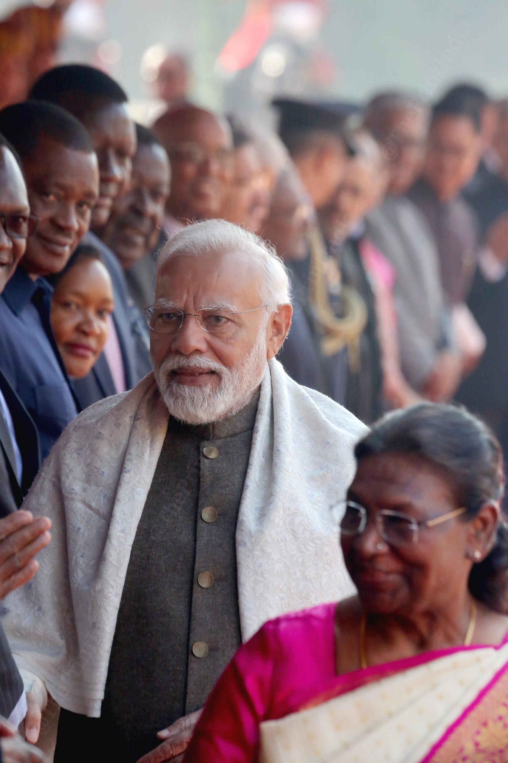 Kenyan President Ruto introducing his foreign delegation to President Murmu and PM Modi | Praveen Jain | ThePrint