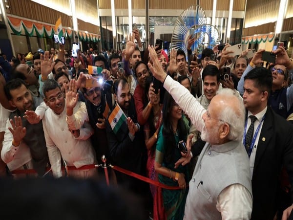 'Modi, Modi!': Indian diaspora welcomes PM Modi in UAE with cheers, cultural celebrations