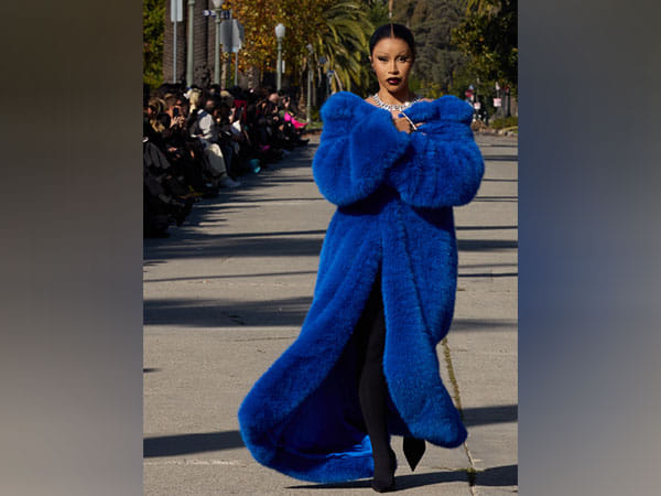 Cardi B makes her runway debut during Balenciaga Fall'24 show