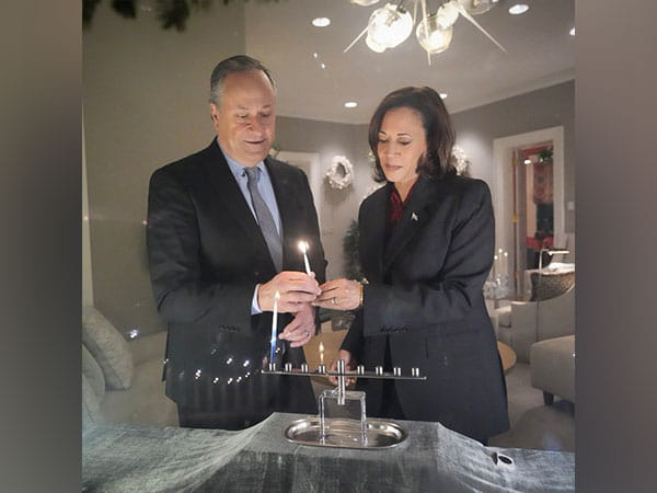 US Vice President Harris celebrates beginning of Hanukkah festival 