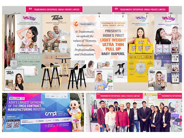 Tradeomatic Enterprise (India) Pvt Limited steals the show at Asia's Largest Contract Manufacturing Exhibition