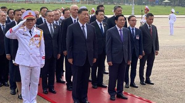 Amid underlying tensions, Xi pushes for 'more trust' with Vietnam