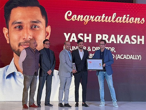 Yet Another Recognition for AcadAlly; Founder & Director, Yash Prakash, Features in 