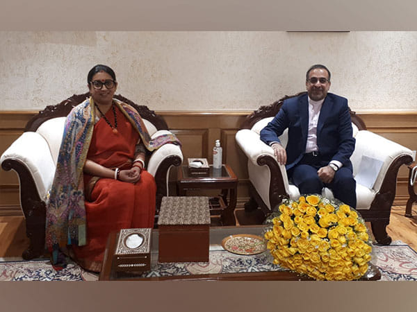 Smriti Irani discusses cooperation on women, children with Iranian envoy