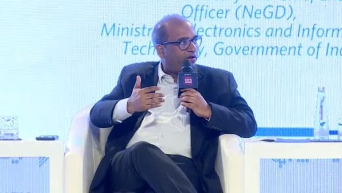 NeGD CEO Abhishek Singh at Global Technology Summit | YouTube @Carnegie India