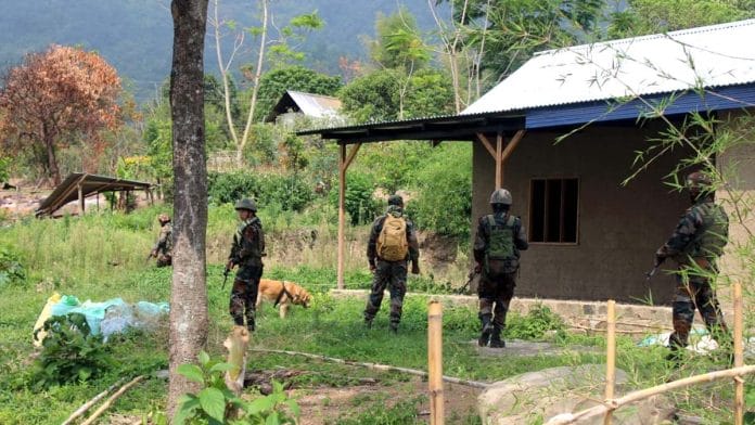 Army personnel in Manipur | Representational image | ANI file photo