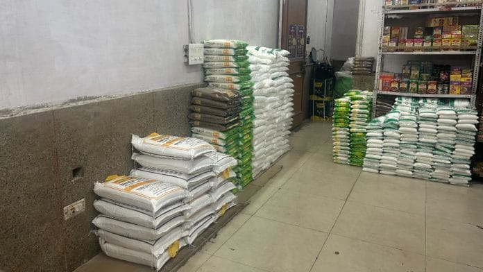 Bags of Bharat Atta at Kendriya Bhandar on Bahadurshah Zafar Marg in New Delhi | Zenaira Bakhsh | ThePrint