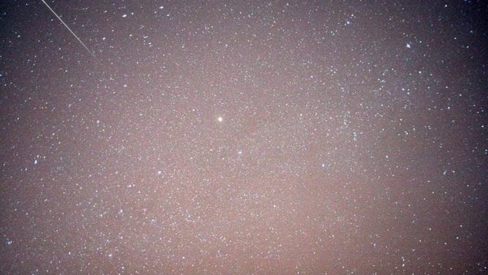 A Geminid shower in 2007 | Wikimedia commons