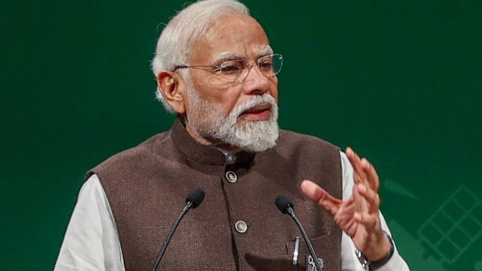 Prime Minister Narendra Modi at COP28 World Climate Action Summit in Dubai | Photo: ANI