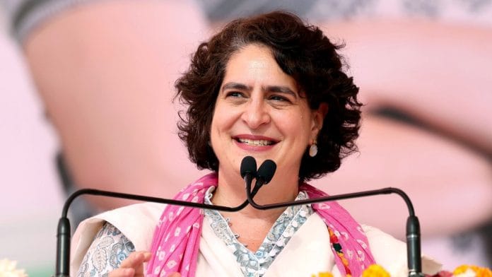 File photo of Priyanka Gandhi | ANI