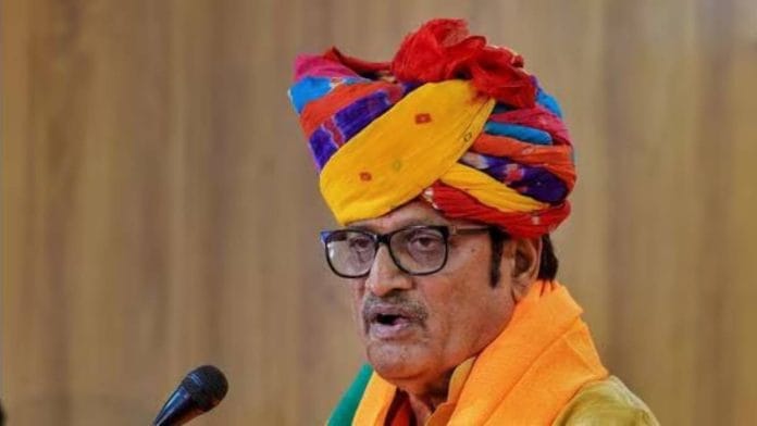 Rajasthan BJP leader Rajendra Rathore | Photo: PTI