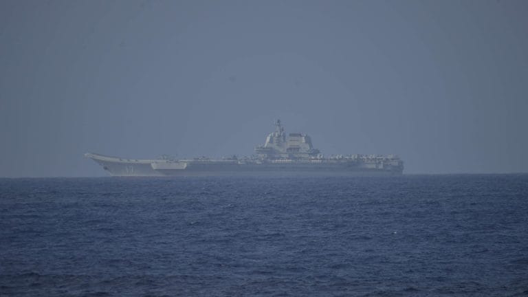 Taiwan again reports Chinese carrier group in Taiwan Strait as election looms