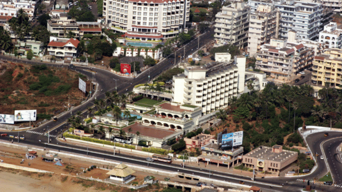 Representational photo of Visakhapatnam's skyline | Commons
