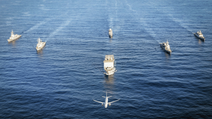 Navies of India, Japan, US and Australia particpate in the MALABAR excercise just off Sydney in August | ANI