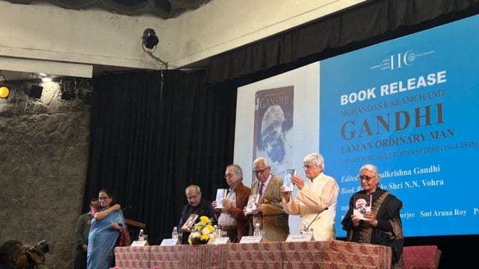 Launch of 'I Am An Ordinary Man', edited by Gopalkrishna Gandhi, at IIC, Delhi | Photo: Zenaira Bakhsh
