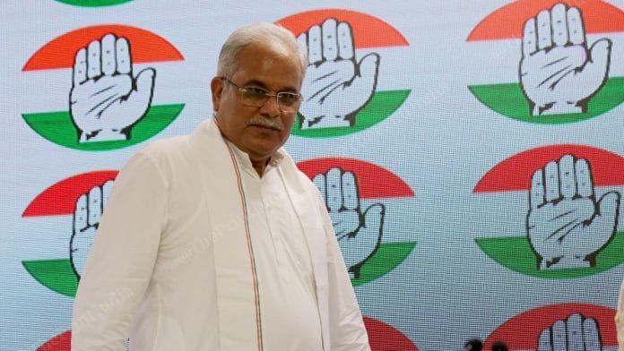 File photo of Bhupesh Baghel | Photo: ThePrint