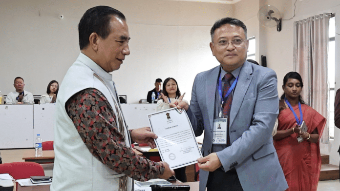 Mizoram's chief minister-elect Lalduhoma (left) | Credit: Isaac Zoramsanga