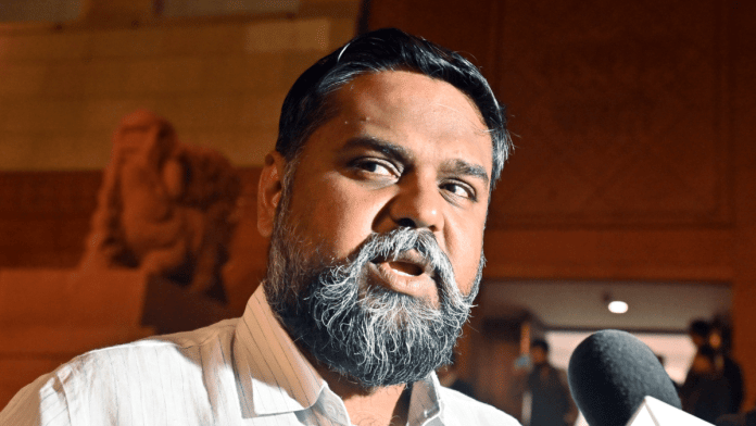 File photo of DMK MP Senthilkumar | ANI