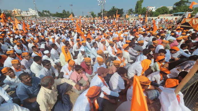 The Marathas, who form 33 percent of the state's population, have for years been demanding for reservation in government jobs and educational institutions | Purva Chitnis | ThePrint