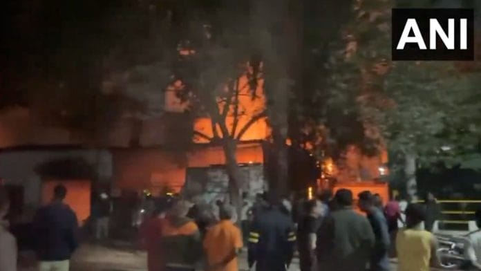 Visual from the spot | Image via X:@ANI