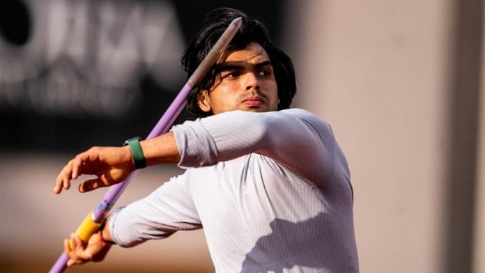 Javelin thrower Neeraj Chopra