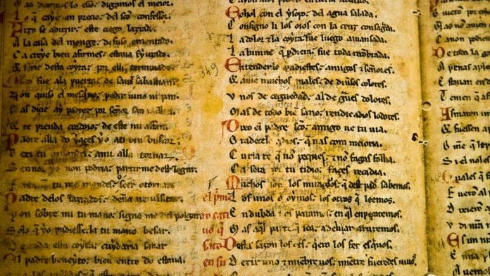 Ancient writing on old book | Representational image | Commons