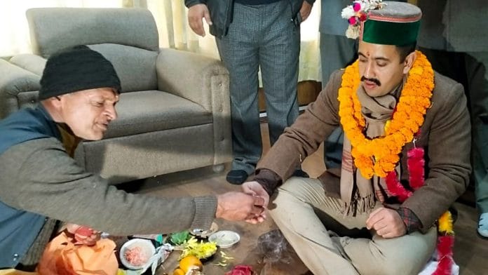 File image of Himachal Pradesh minister Vikramaditya Singh | ANI