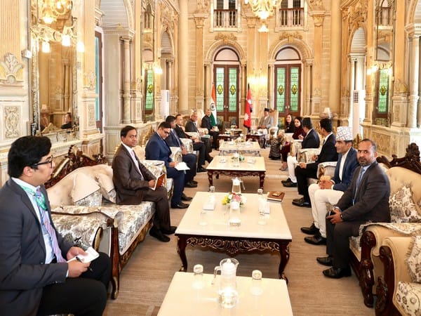 EAM Jaishankar calls on Nepal PM Pushpa Kamal Dahal in Kathmandu