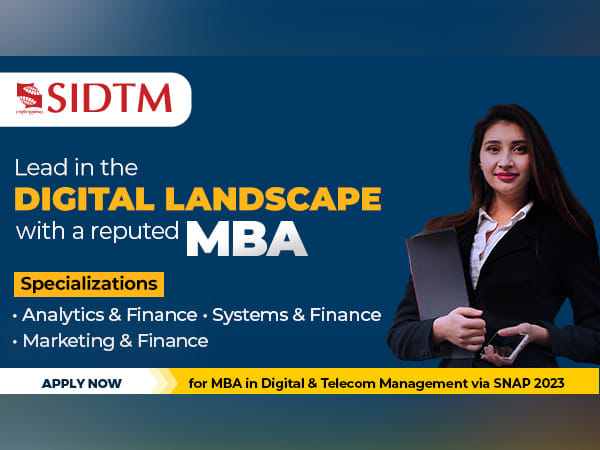 SIDTM's advanced pedagogy prepares students for Industry 4.0. - Join the Cohort