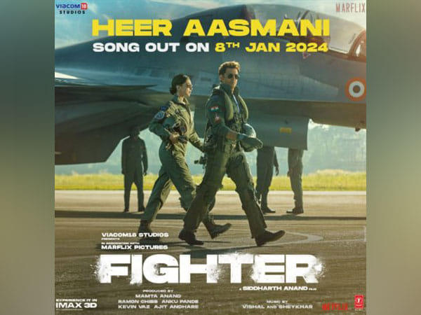 'Fighter': Hrithik, Deepika Padukone-starrer song 'Heer Aasmani' teaser out 
