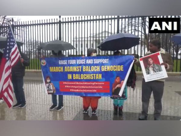 Members of Baloch diaspora in US protest against Pakistan outside White House