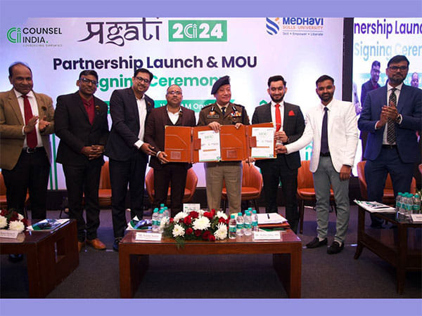 Counsel India and Medhavi Skill University join hands to Foster Skill Development Opportunities, Unveil Pragati 2024